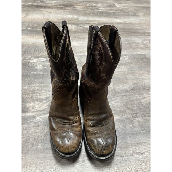 Tony Lama Men\'s TLX Western Work Boots Size 10.5 main image 4